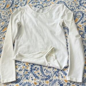 Wolford White Long Sleeve Bodysuit